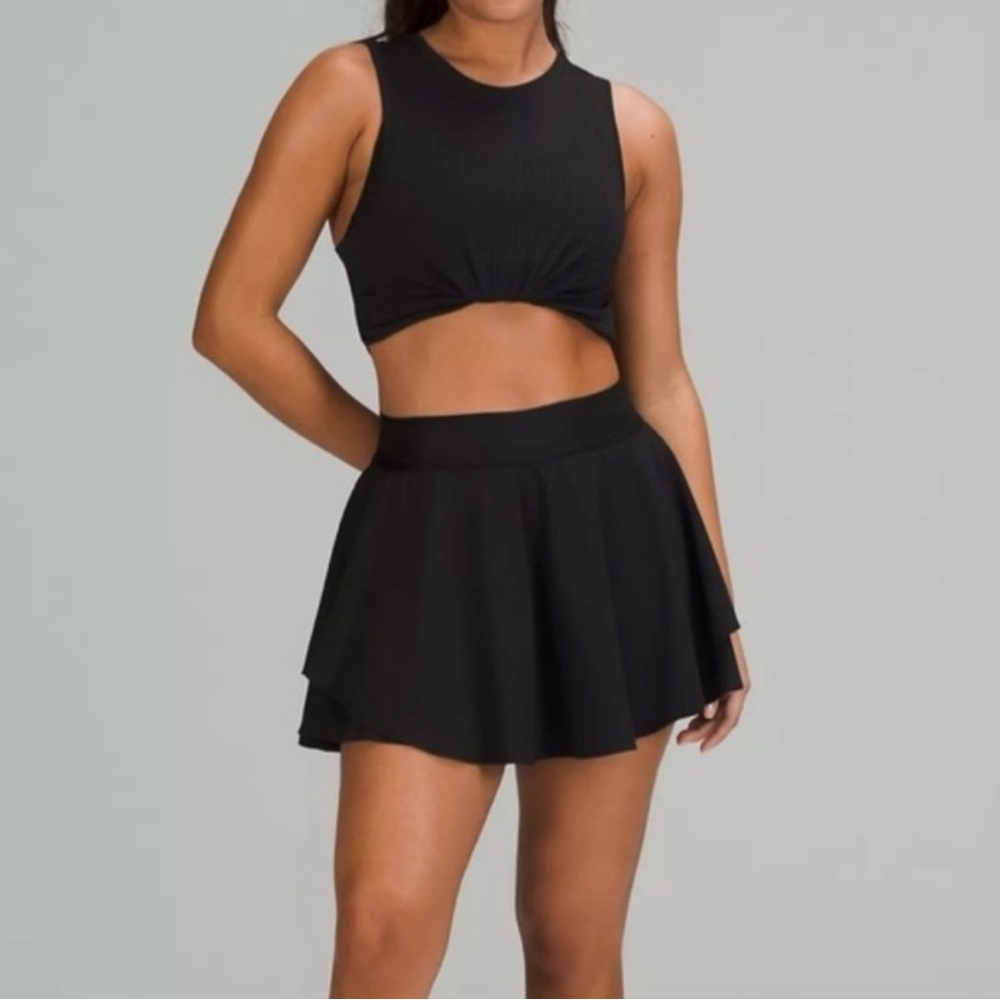 Black Women's Athletic Skirt